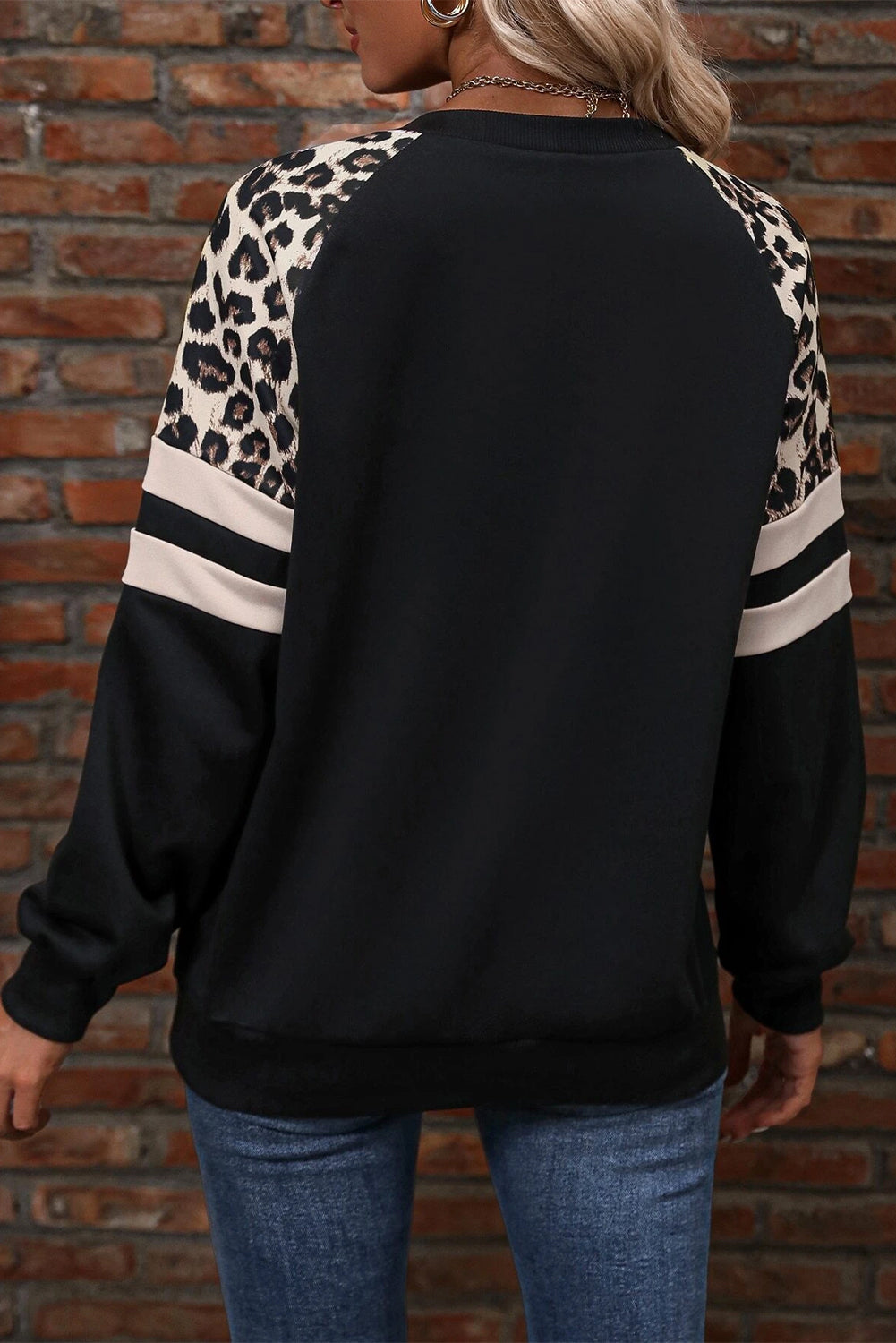 Leopard Print Sweatshirt