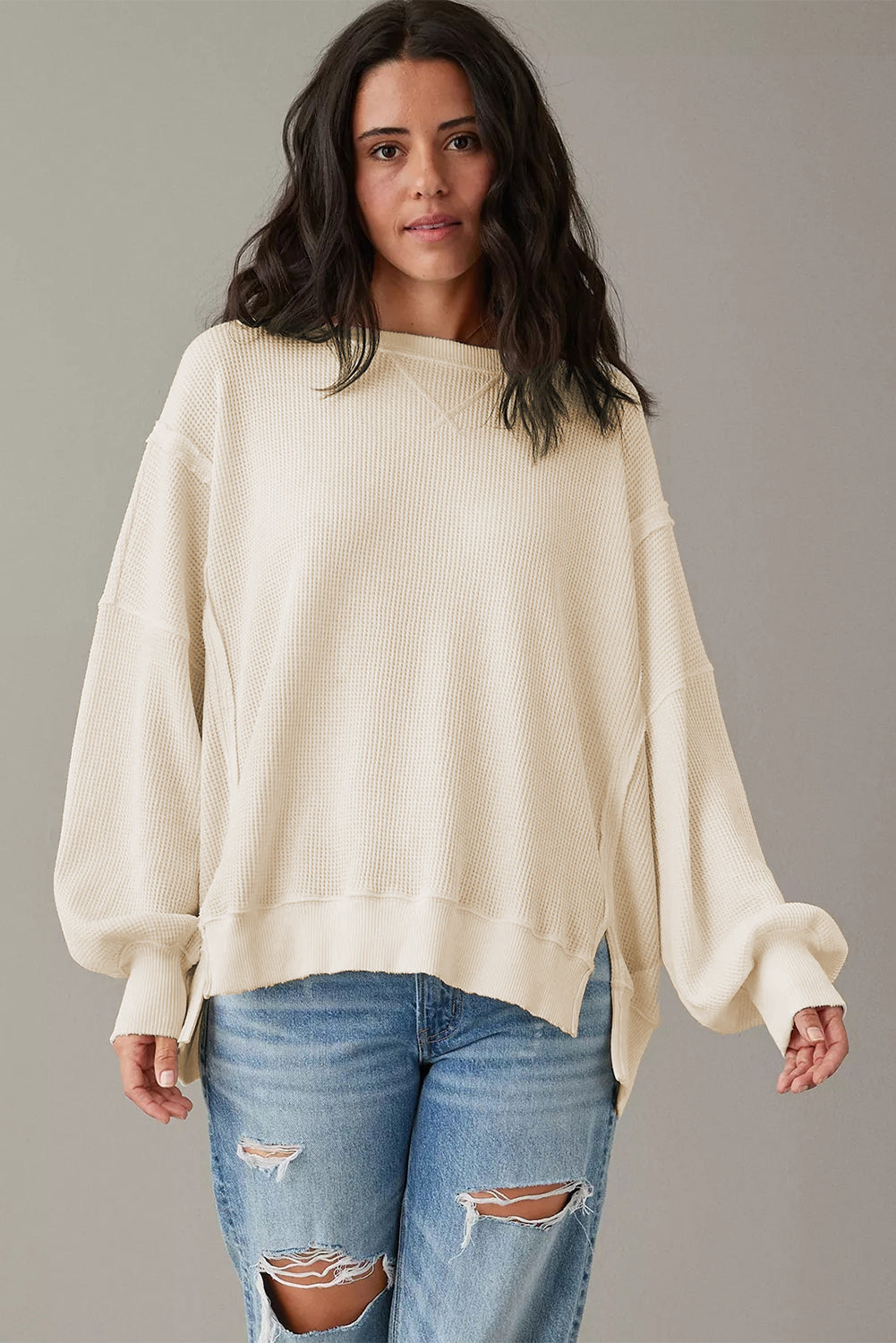 knit Oversized Top