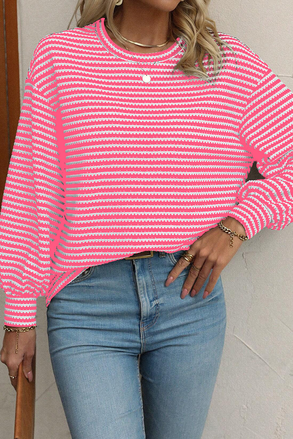 Drop Shoulder Long Sleeve