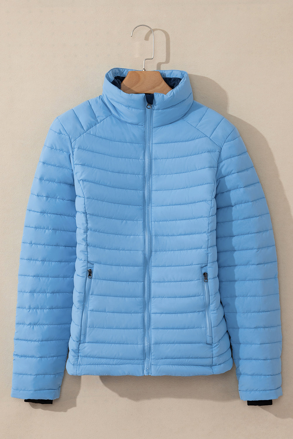 Zip-up Puffer Jacket