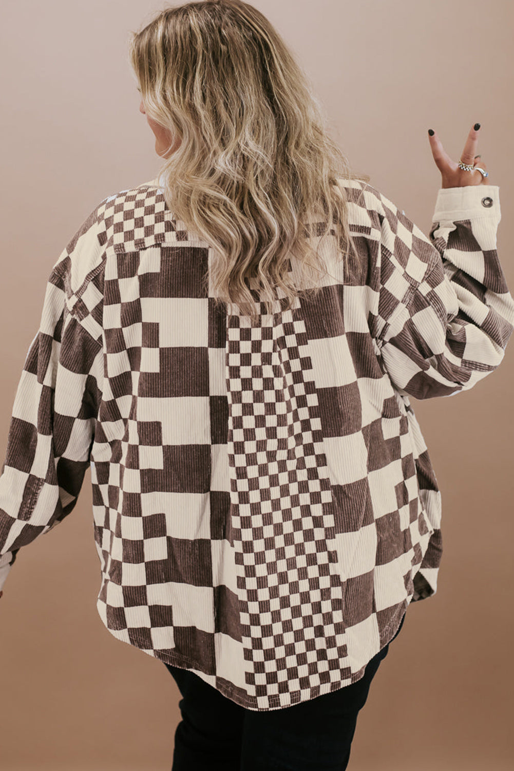 Checkered Shacket