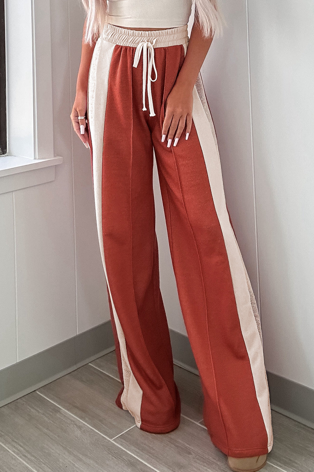 High Waist Wide Leg Pants