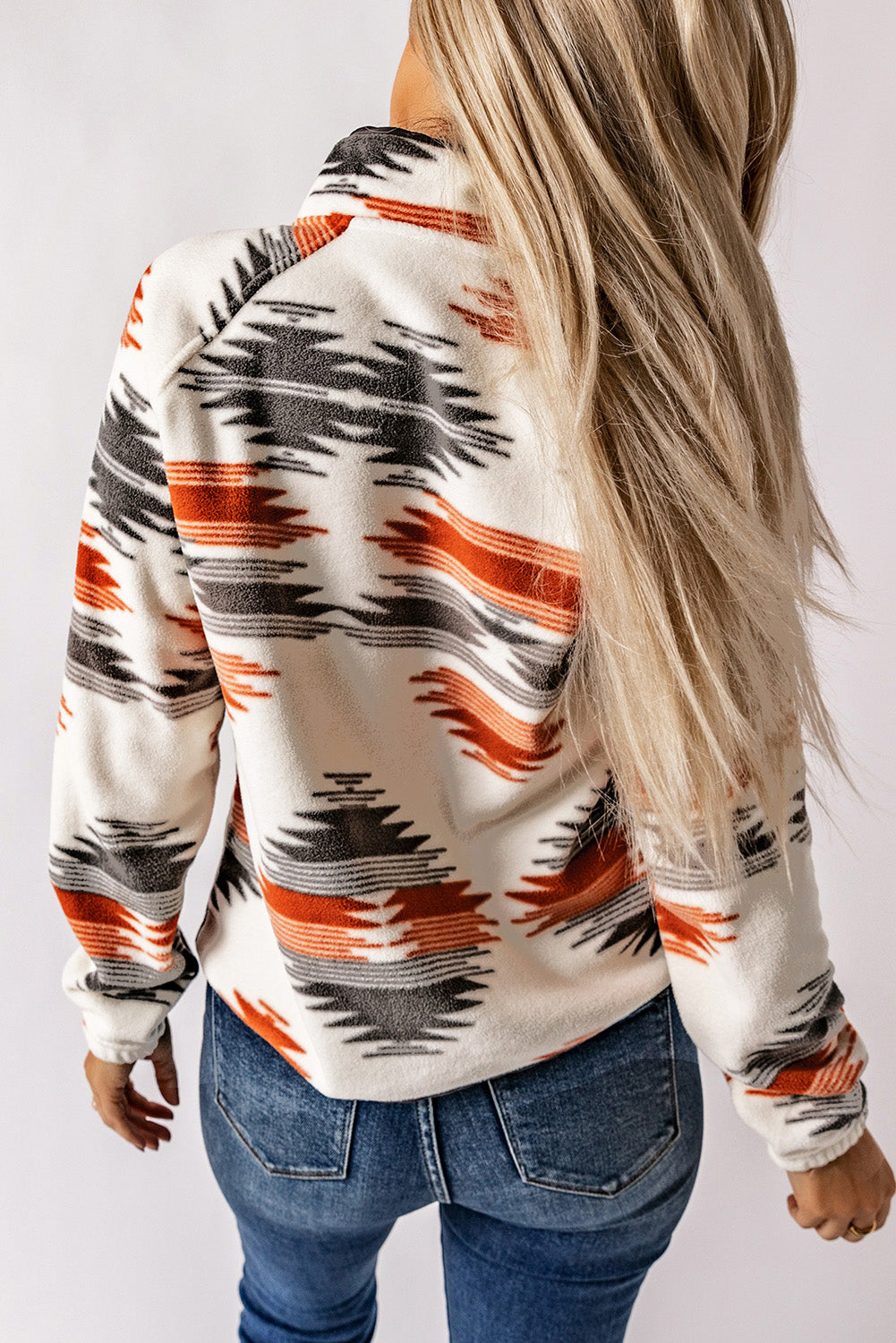 Western Aztec Fleece Jacket