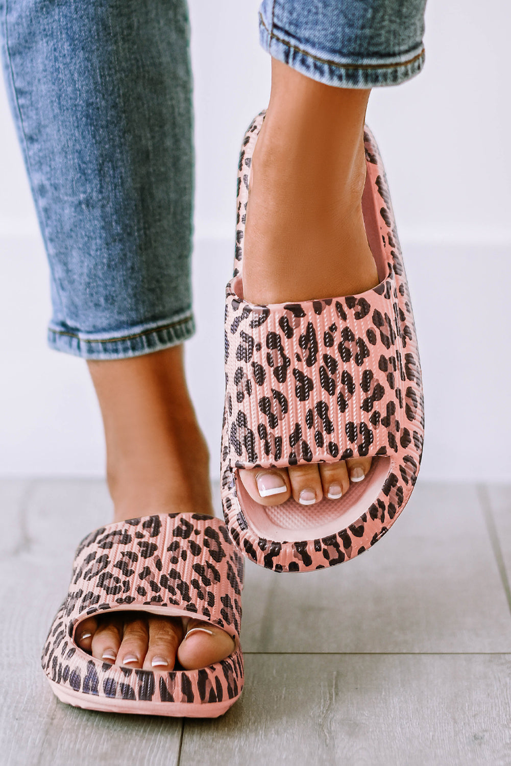 Leopard Print Slippers