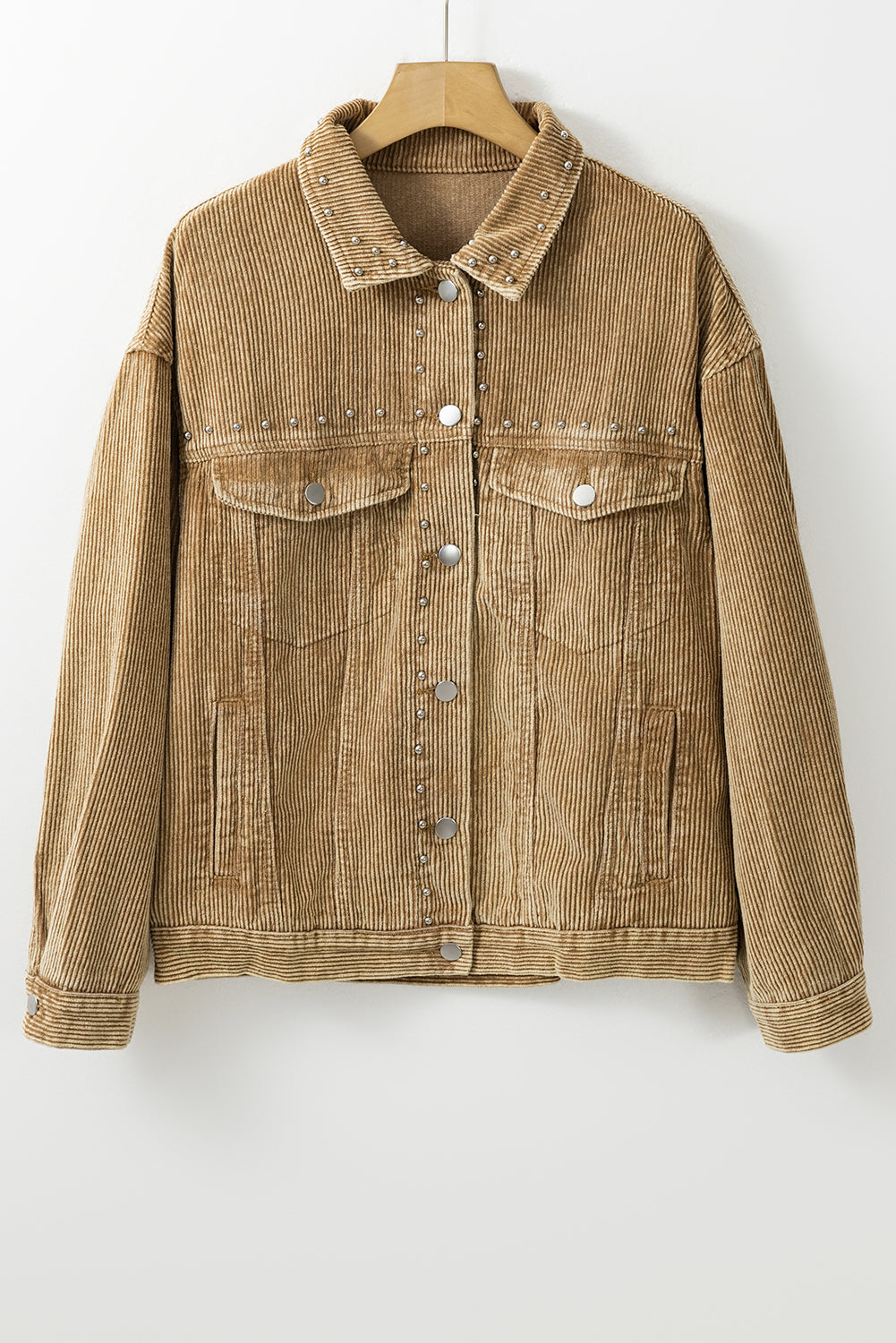 Studded Corduroy Jacket