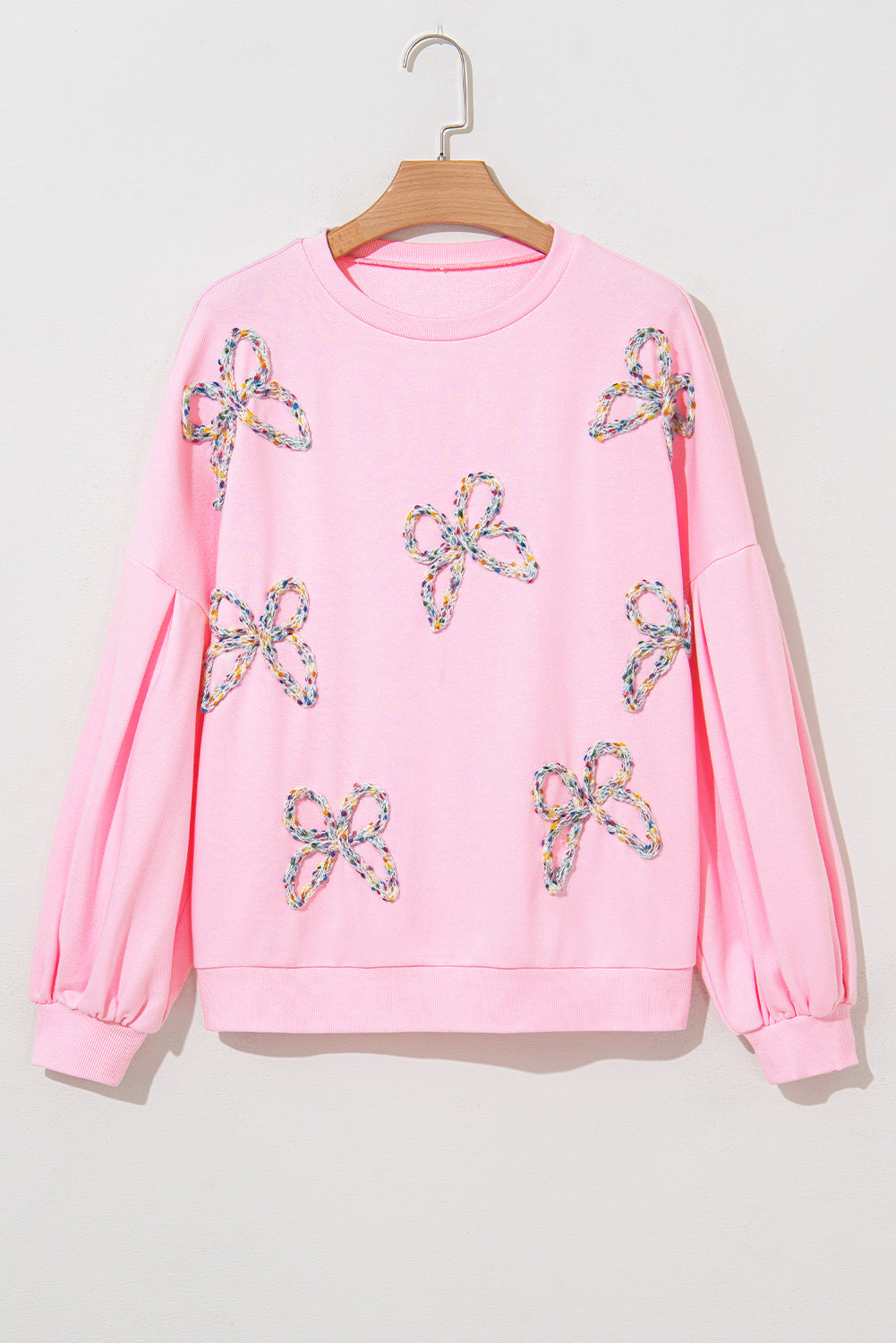 Embroidered Oversized Pullover