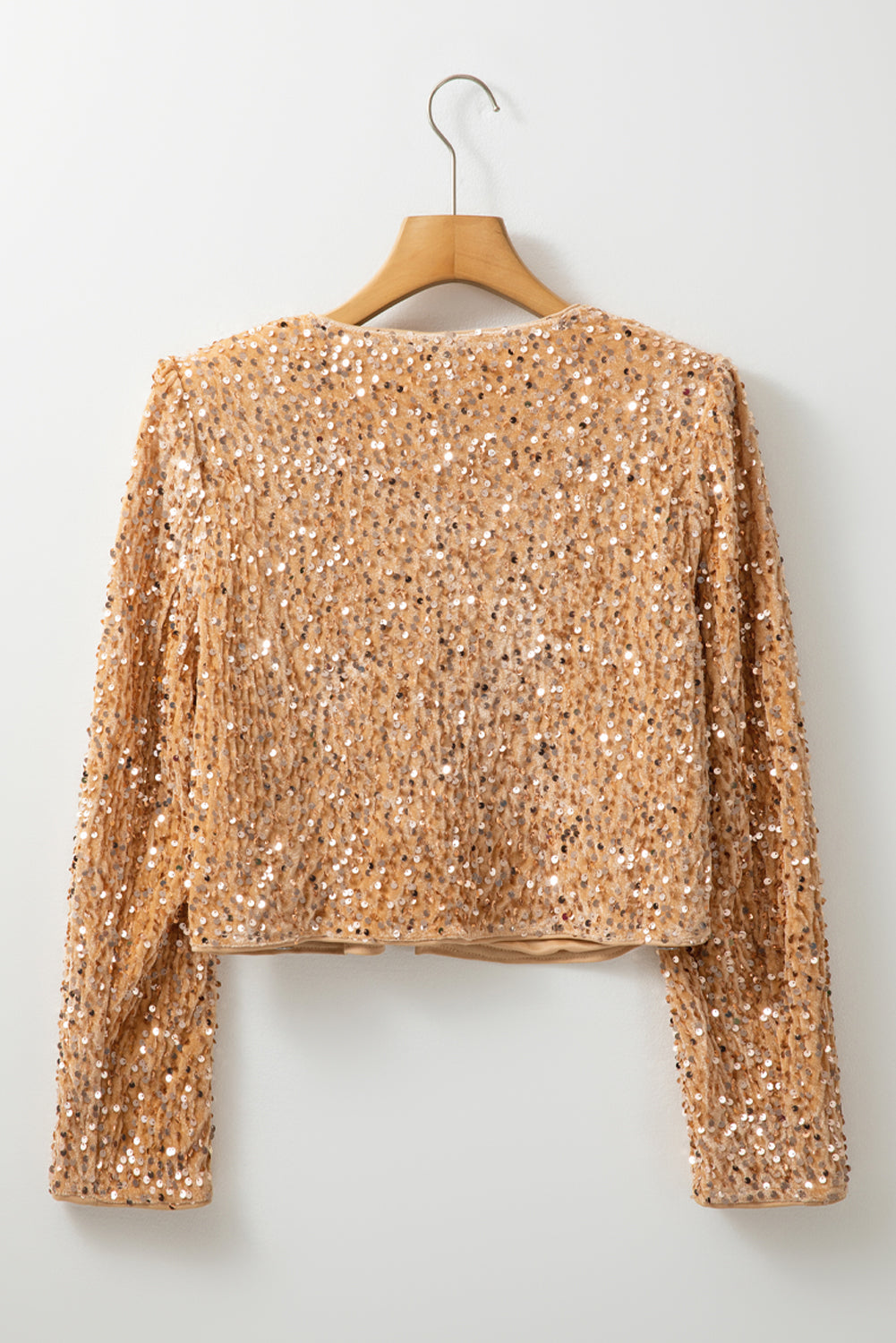 Golden Fleece Cropped Jacket