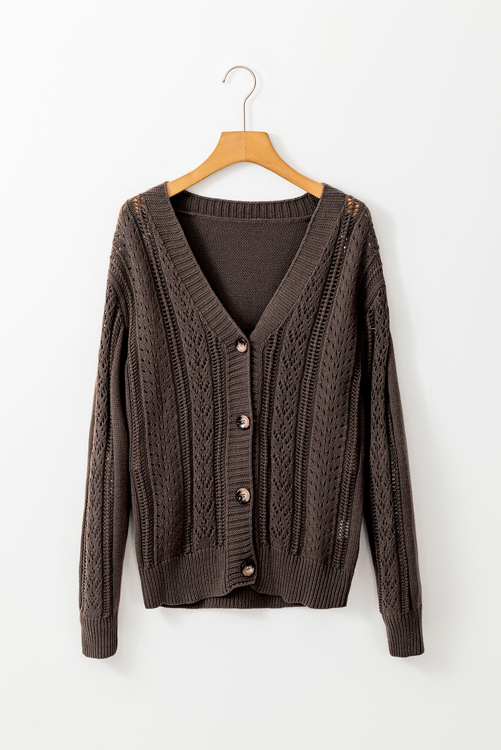 Drop Shoulder Cardigan