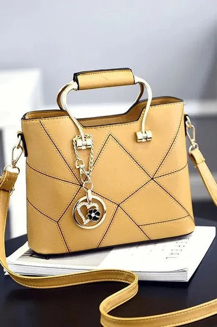 Luxury Geometric Design Handbag