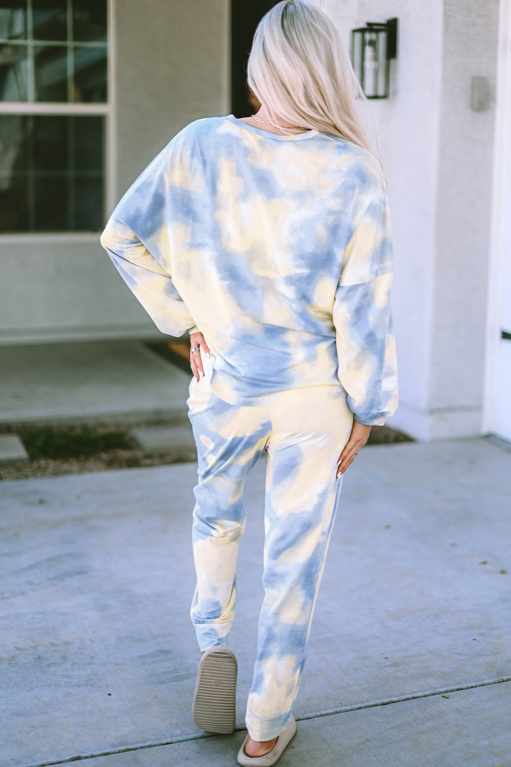 Multicolor Tie Dye Top Pants Outfit