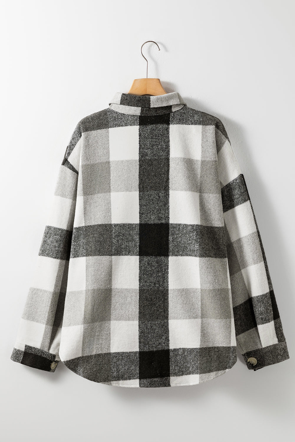 Checkered Button-Up Shacket