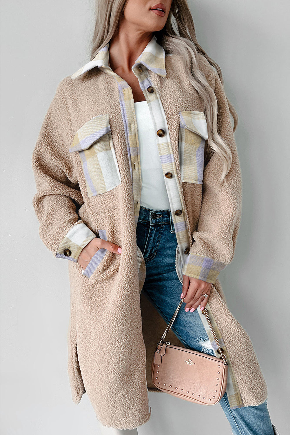 Button-up Long Coat