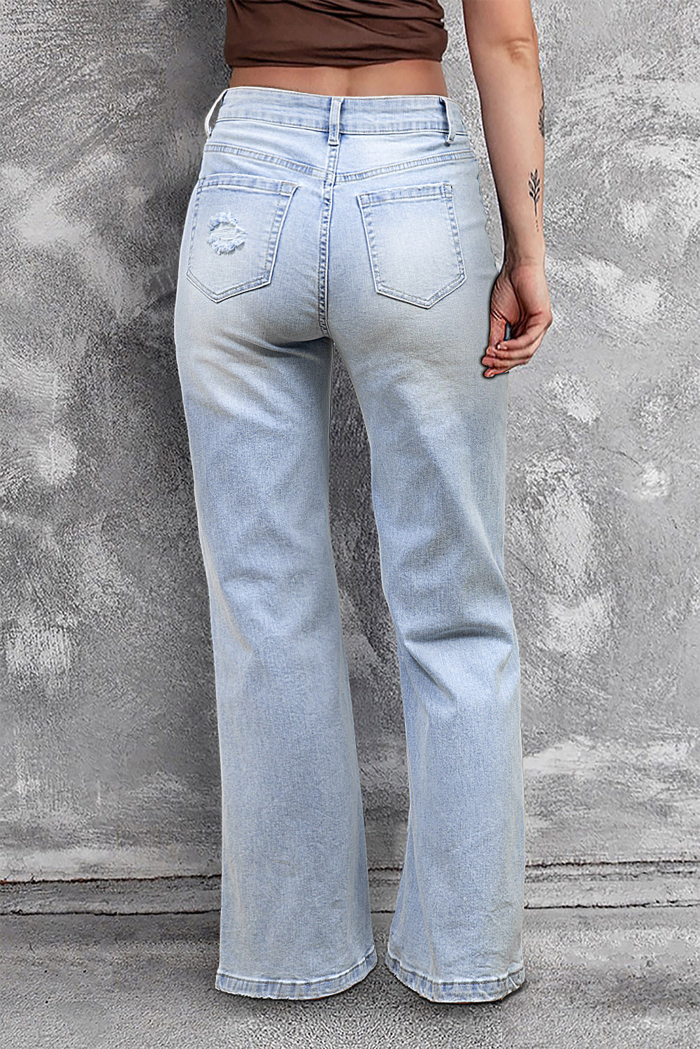 Beau Blue Vintage Flare Jeans