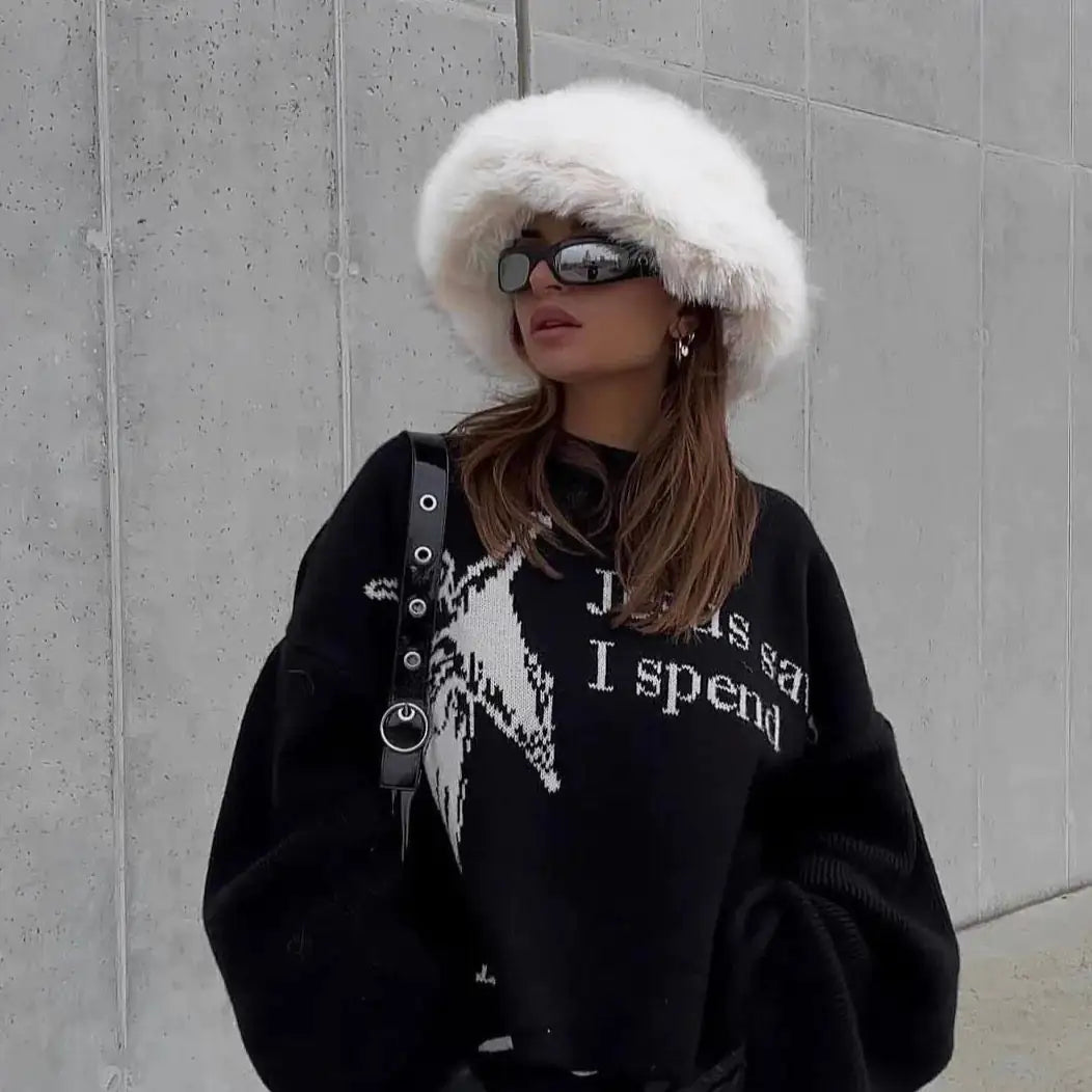 Faux Fur Bucket Hat