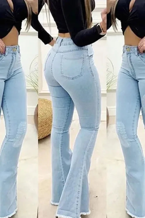 Slim Flared Jeans