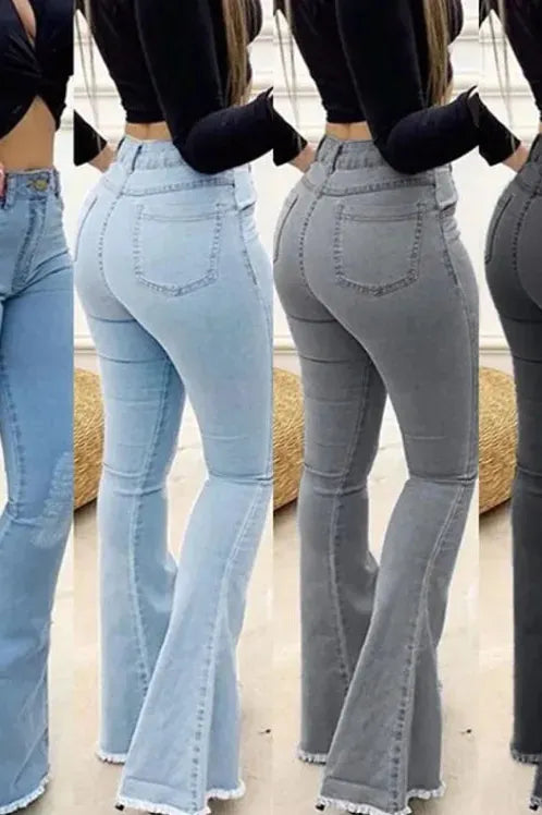 Slim Flared Jeans