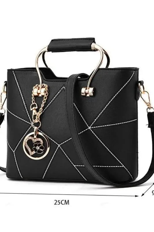 Luxury Geometric Design Handbag