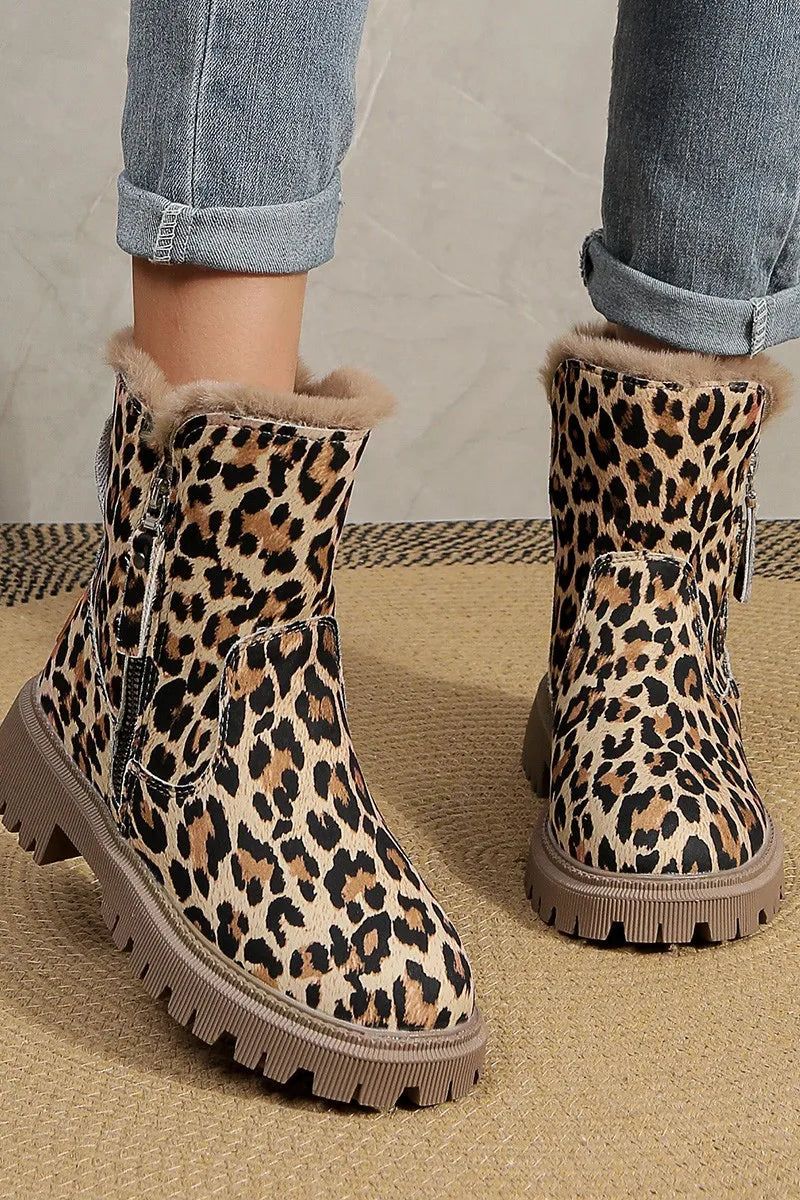 Cheetah Boots