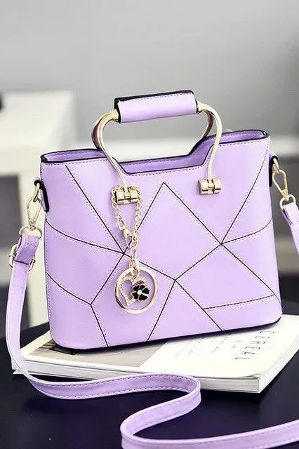 Luxury Geometric Design Handbag