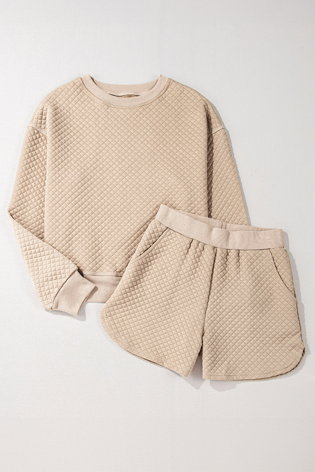 Quilted Long Sleeve Set