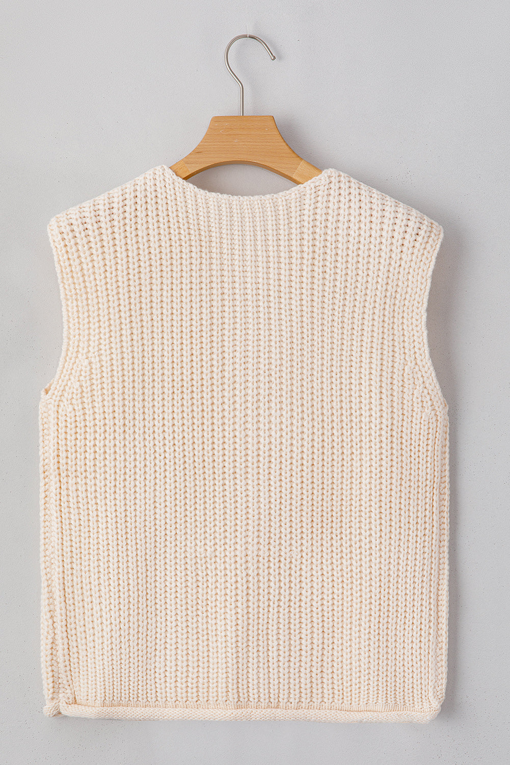 Buttoned Sweater Vest