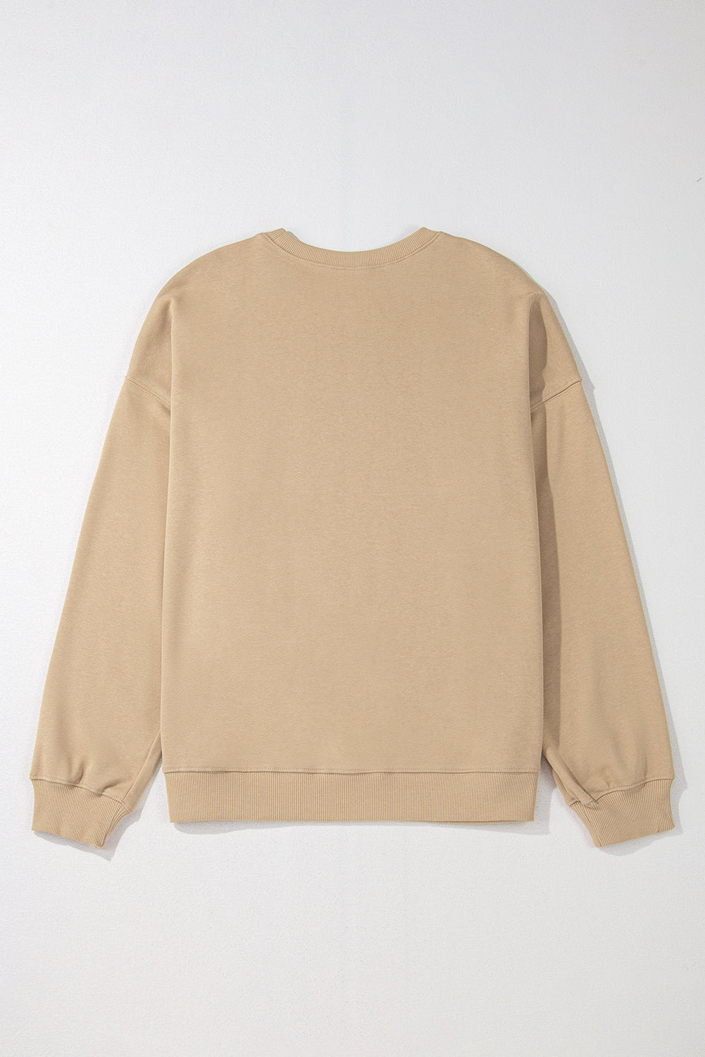 Crew Neck Drop Shoulder Sweatshirt