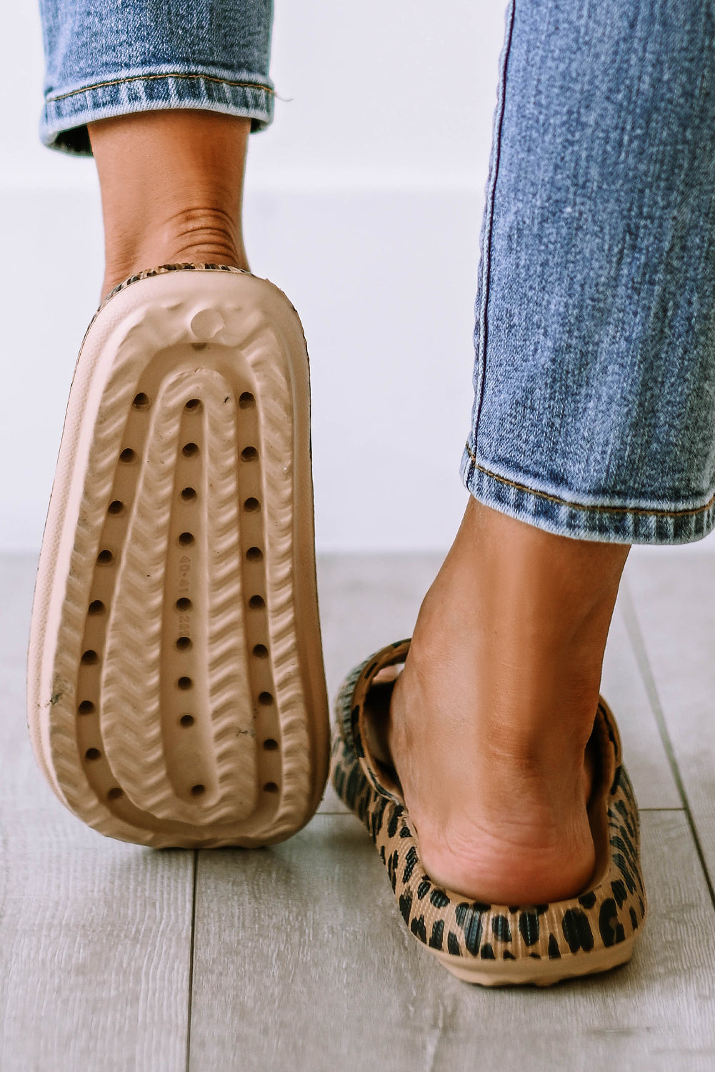 Leopard Print Slippers