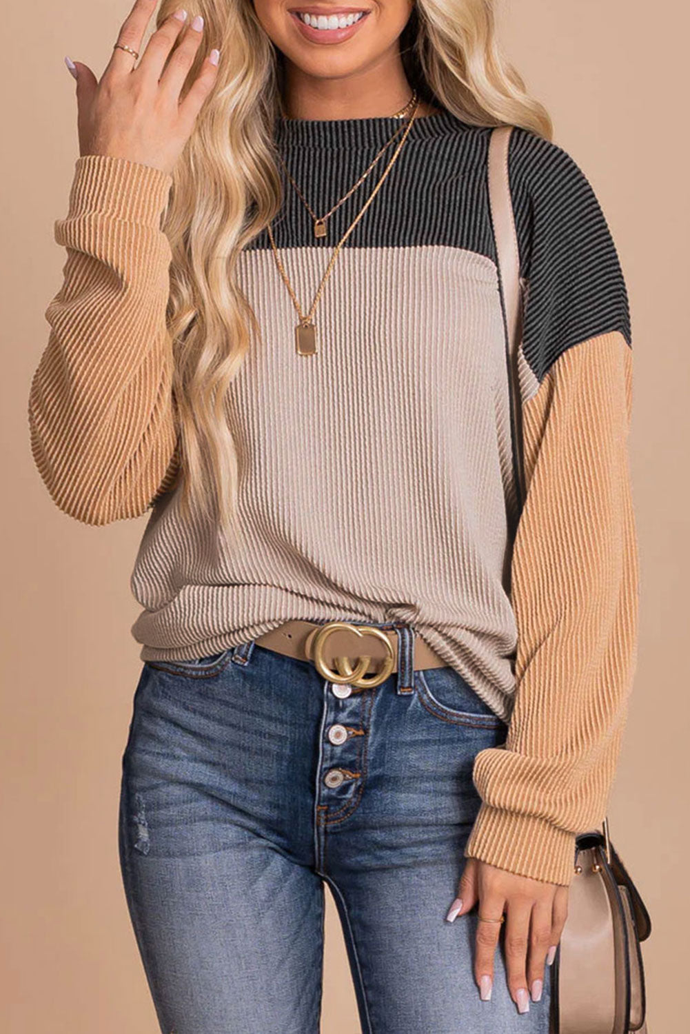 Ribbed Loose Top