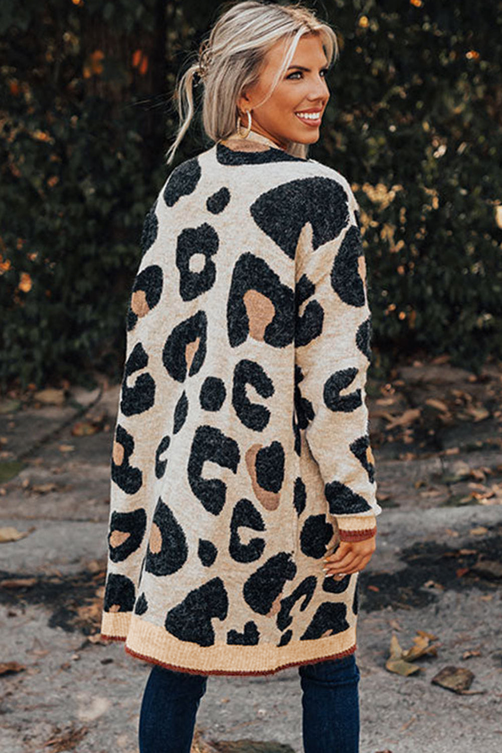 Leopard Midi Cardigan