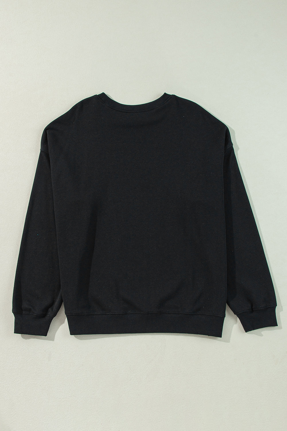 Crew Neck Drop Shoulder Sweatshirt