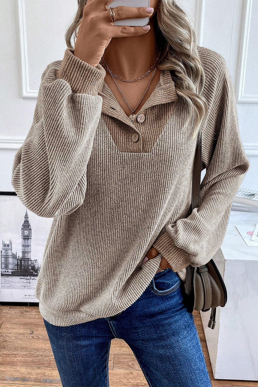 Ribbed Loose Top