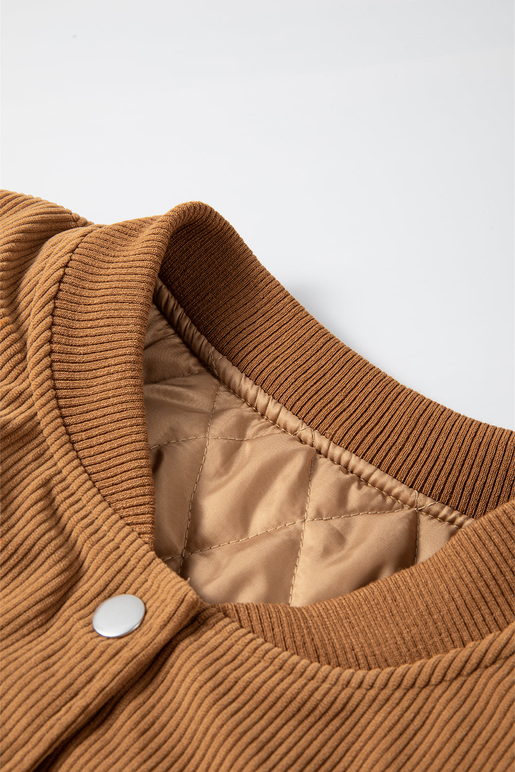 Corduroy Fleece Bomber Jacket