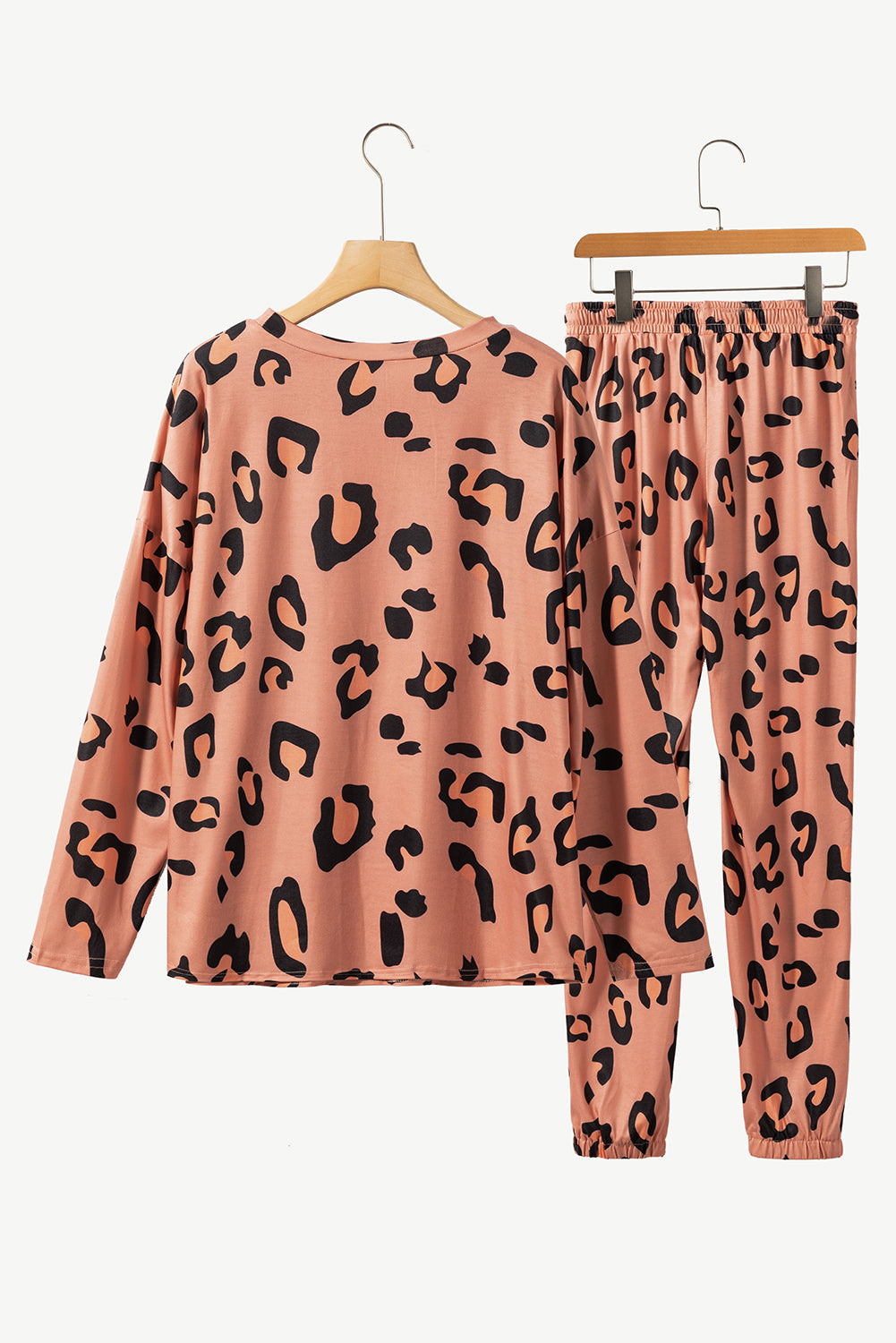 Chestnut Leopard Long Sleeve Set