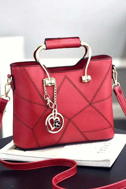 Luxury Geometric Design Handbag