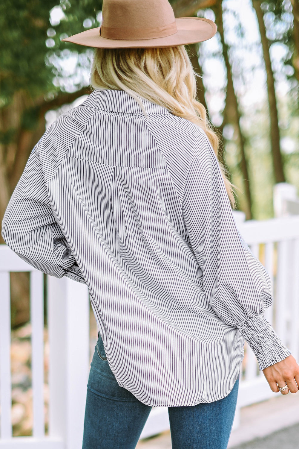 Striped Boyfriend Shirt