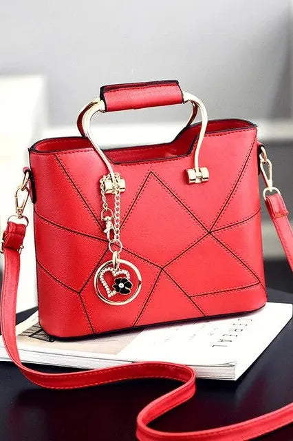 Luxury Geometric Design Handbag