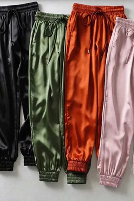 Luxurious Satin Pants