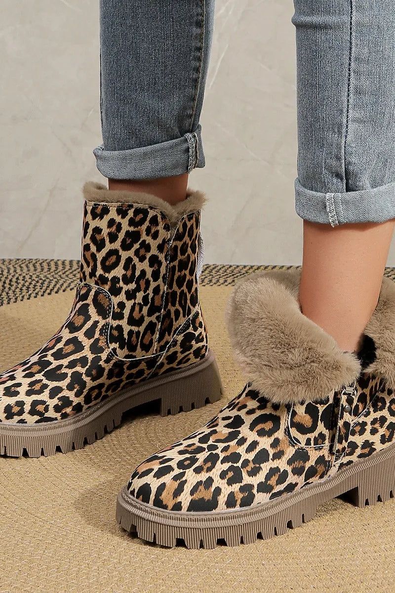 Cheetah Boots