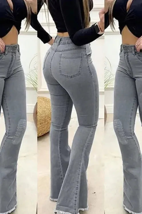 Slim Flared Jeans