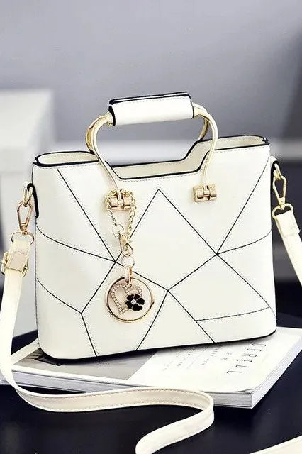 Luxury Geometric Design Handbag