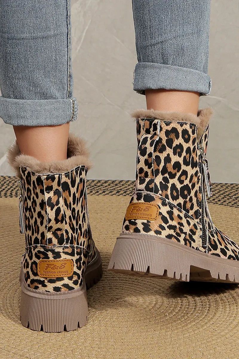 Cheetah Boots